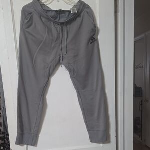 Adidas Light Gray Track Pants